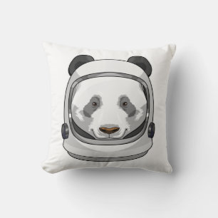 Almofada Panda como Astronauta com Capacete
