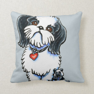 Almofada Panda de Shih Tzu