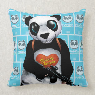 Almofada Panda do pelotão do suicídio
