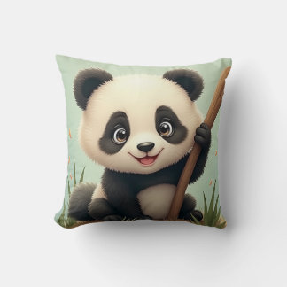 almofada panda fofa