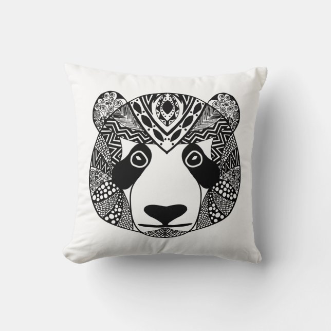 Almofada Panda inspirada (Frente)