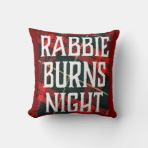 Panfleto de Celebração da Noite de Burns em Multic