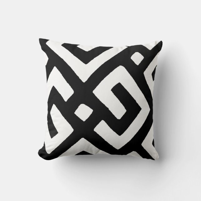 Almofada Pano 2 de Kuba do africano (Frente)