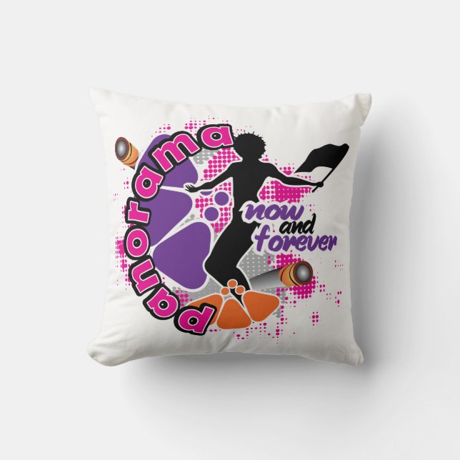 Almofada Panorama agora e para sempre Travesseiro (Frente)