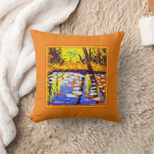 Almofada Pântano Florestal Colorido. Comprar Agora