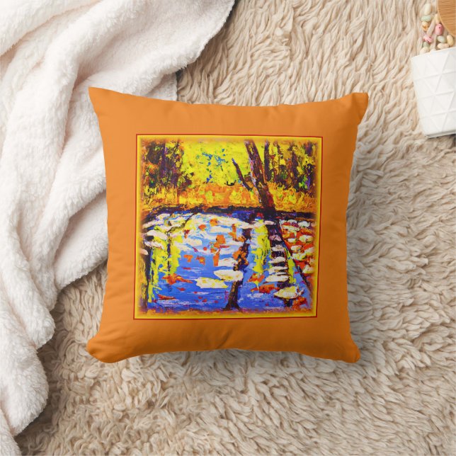 Almofada Pântano Florestal Colorido. Comprar Agora (Cobertor)