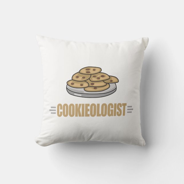 Almofada Pão Cookie Engraçado (Frente)