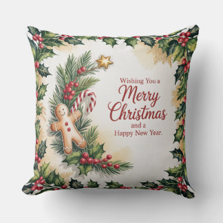 Almofada Pão de Mel Rústico de Natal