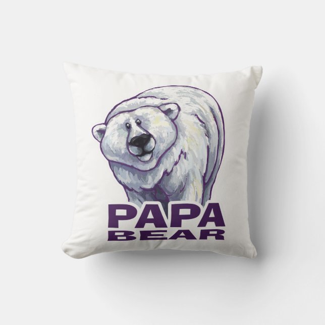 Almofada Papa Polar Bear (Frente)
