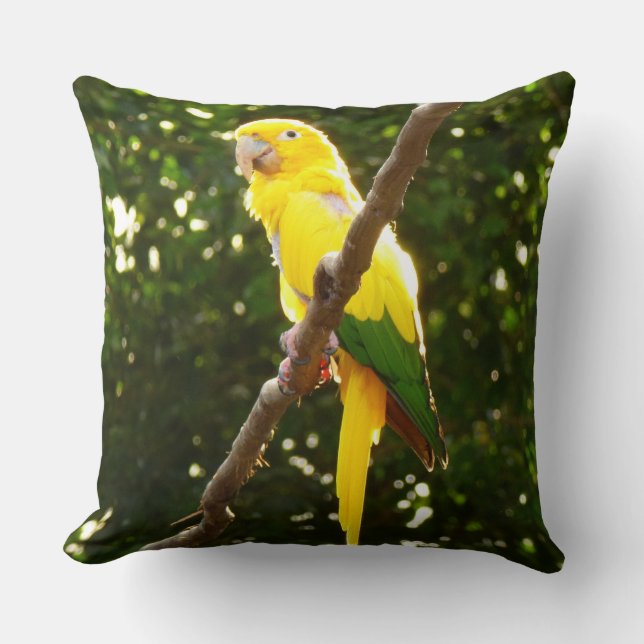 Almofada Papagaio Amarelo (Frente)