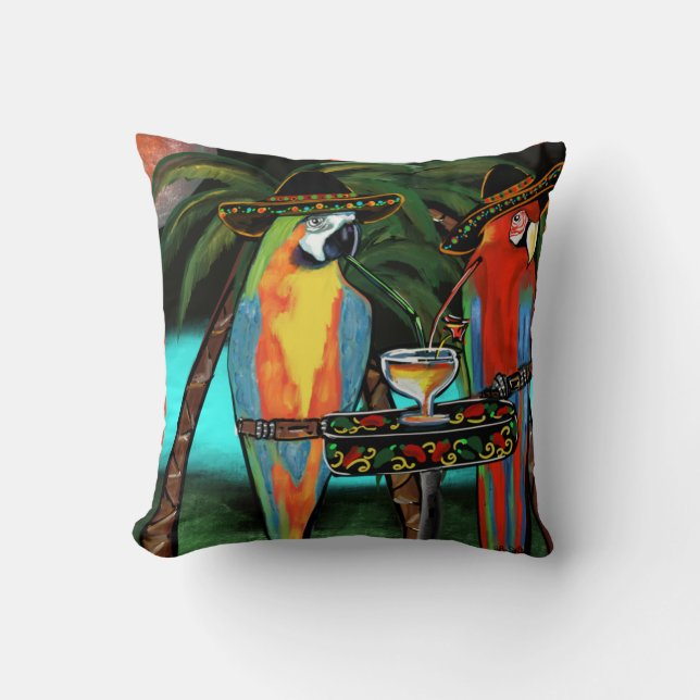 Almofada Papagaios de Festa                 (Frente)