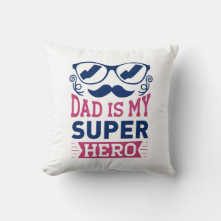 Almofada Papai é Meu Super Herói