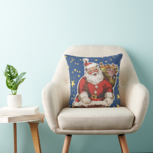 Almofada Papai Noel Antigo, Era a Noite Antes do Natal