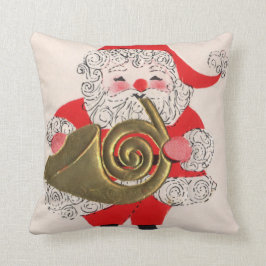 Almofada Papai noel da trompa francesa