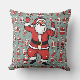 Almofada Papai Noel e Renas