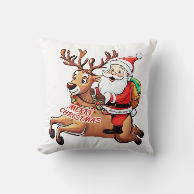 Almofada Papai Noel Felry Natal (Frente)