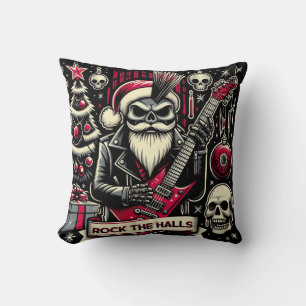 Almofada Papai Noel roqueiro