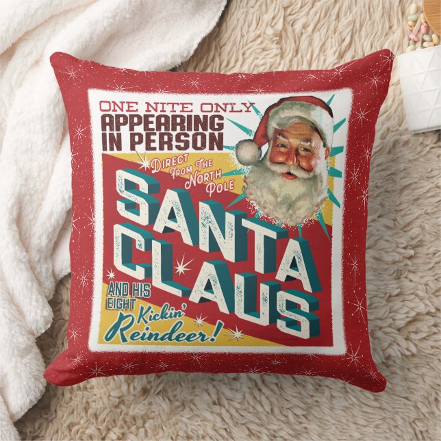 Almofada Papai Noel Só Uma Noite (Cobertor)