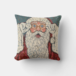 Almofada Papai Noel Surpreso