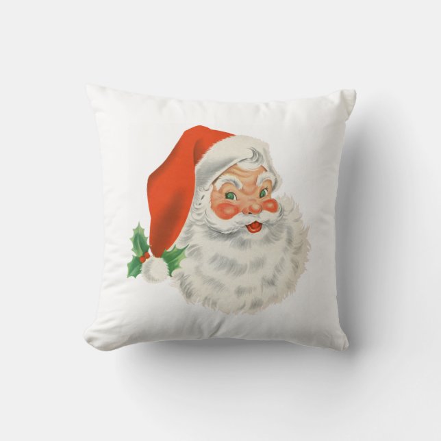 Almofada Papai Noel Vintage Retro (Frente)