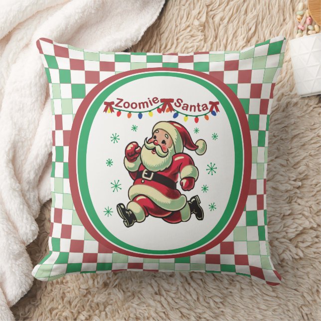 Almofada Papai Noel Zoomie Natal (Cobertor)
