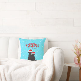 Almofada Papais noeis de Natal Travesseiro decorativo
