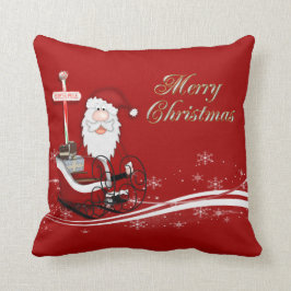Almofada Papais noeis e o Natal dele