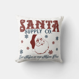 Almofada Papais noeis Travesseiro decorativo de Natal