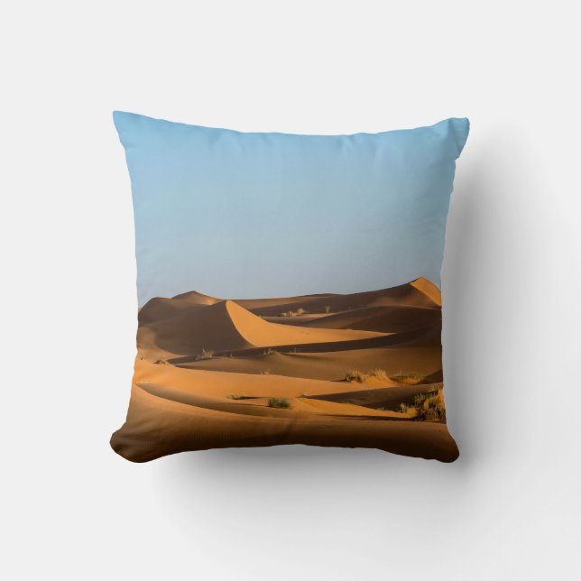 ALMOFADA PAPEL DE PAREDE DESERTO 3D (Frente)