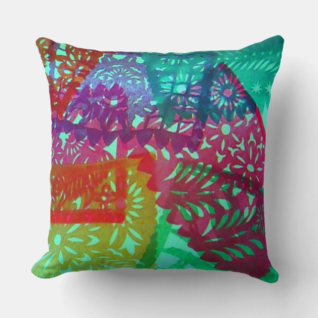 Almofada Papel Picado (Papel Picado) (Frente)