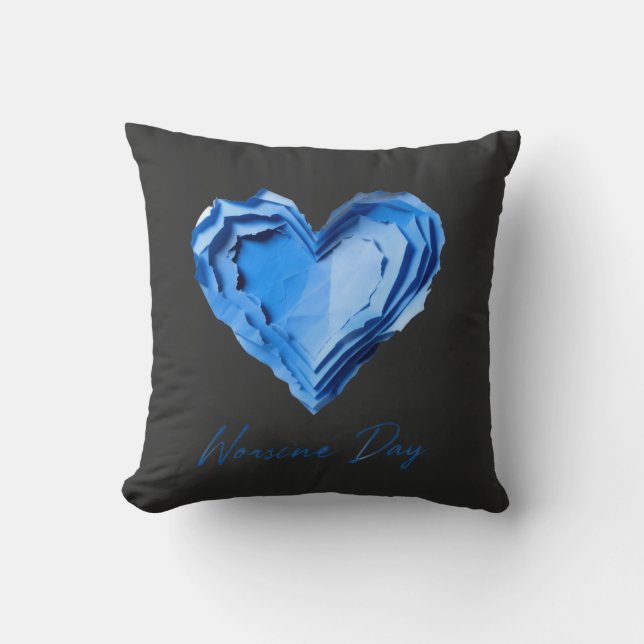 Almofada Paper Heart t-shirt  (Frente)
