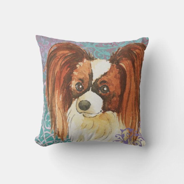 Almofada Papillon elegante (Frente)