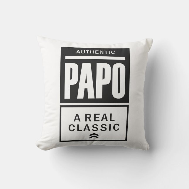 Almofada Papo a Real Classic (Frente)