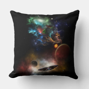 Almofada Para além do espaço e do tempo, espache-se na Arte