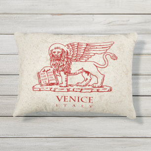Almofada Para Ambientes Externos A brasão de Veneza, Italia