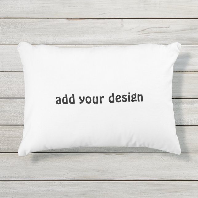 Almofada Para Ambientes Externos adicionar seu design (Frente)