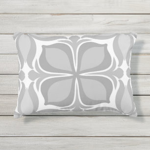 Almofada Para Ambientes Externos Azulejos geolétricos neutros