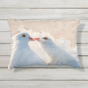 Almofada Para Ambientes Externos Beijar Doves Ame personalizável