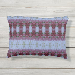 Almofada Para Ambientes Externos Blue Burgundy e Greens