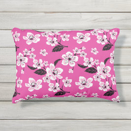 Almofada Para Ambientes Externos CHERRY BLOSSOM - SAKURA (PINK) Accent Pillow