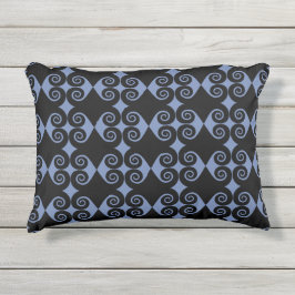 Almofada Para Ambientes Externos Curly Diamond Pattern