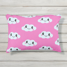 Almofada Para Ambientes Externos Designs de nuvem divertidas e bonitas para produto