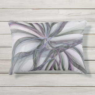 Almofada Para Ambientes Externos Filigree aciona Fractal Abstrato Swing Moderno