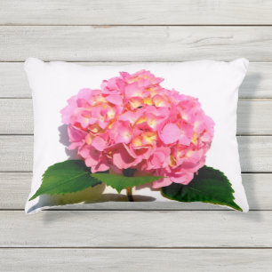Almofada Para Ambientes Externos Flor rosa rosa rosa-rosa Hydrangea rosa