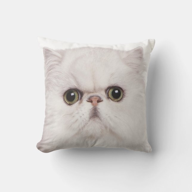 ALMOFADA PARA AMBIENTES EXTERNOS FOCO DA CARA DO CAT PERSA (Frente)