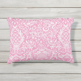 Almofada Para Ambientes Externos Fuchsia Pineapple Vitoriana Damasco