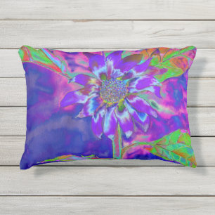 Almofada Para Ambientes Externos Girassol púrpura do gênero Chic boho
