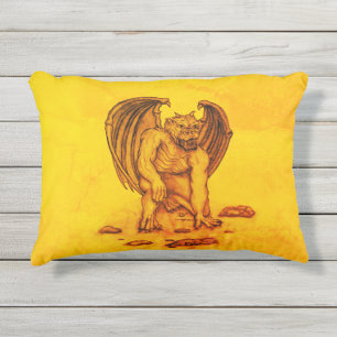 Almofada Para Ambientes Externos Golem Gargoyle