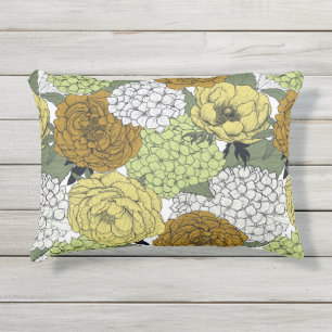 Almofada Para Ambientes Externos Jardim de primavera 2 atrasado