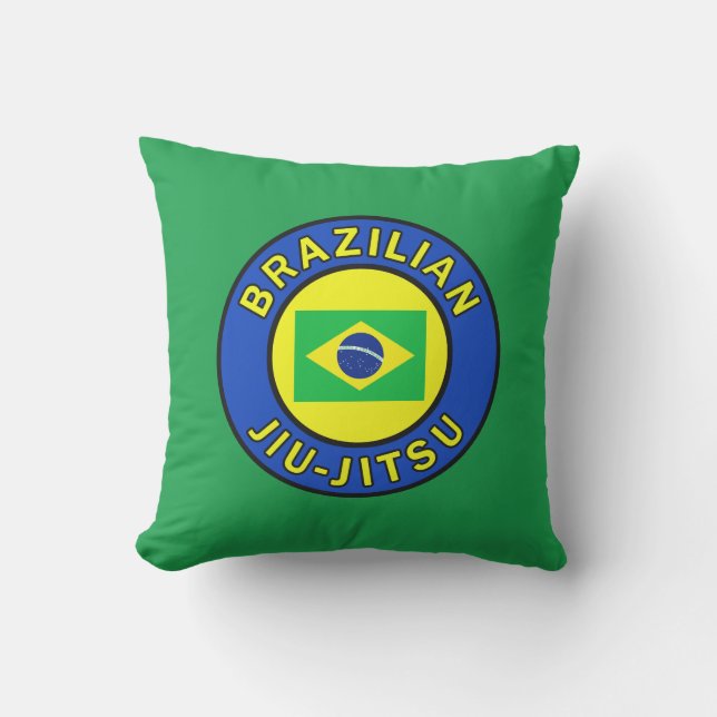 Almofada Para Ambientes Externos Jiu Jitsu (Frente)